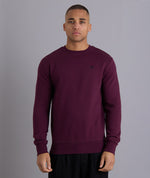 Uncharted Print Embroidery Blades Crew Neck