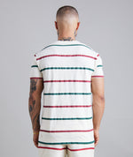 Distorted Vita Striped Crew Neck