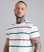 Distorted Vita Striped Crew Neck