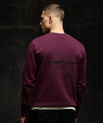 Uncharted Print Embroidery Blades Crew Neck